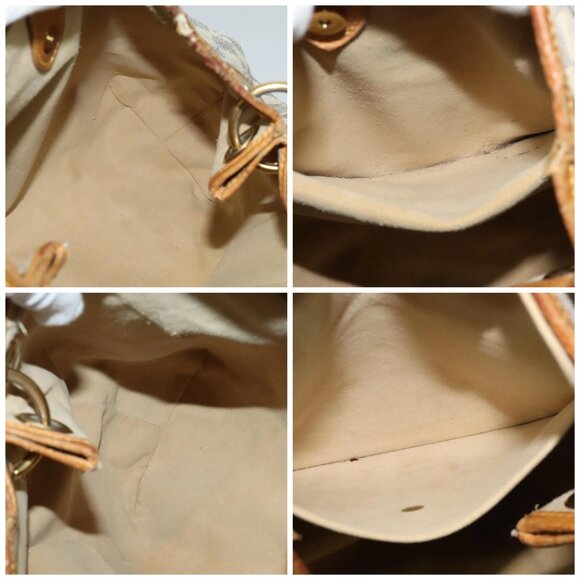 LOUIS VUITTON Damier Azur Galliera PM Shoulder Bag LV Auth - Picture 16 of 16